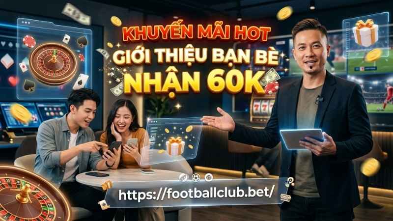 KHUYẾN MÃI GIỚI THIỆU BẠN BÈ NHẬN 60K: SĂN ƯU ĐÃI HOT