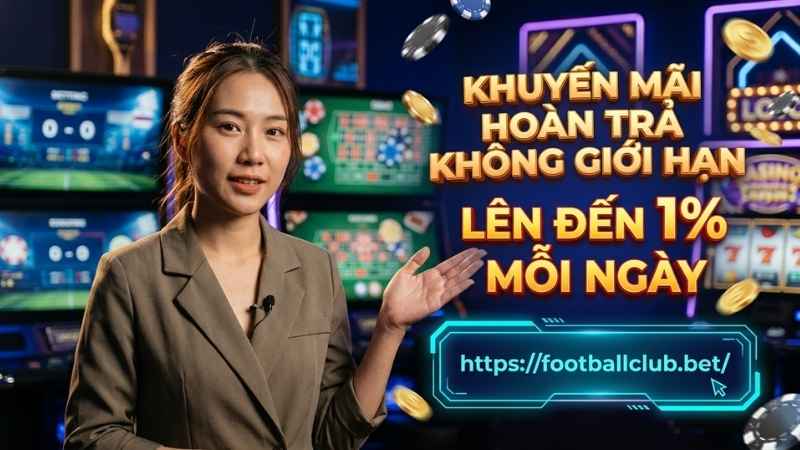 Bảng tỷ lệ khuyến mãi hoàn trả theo cấp VIP