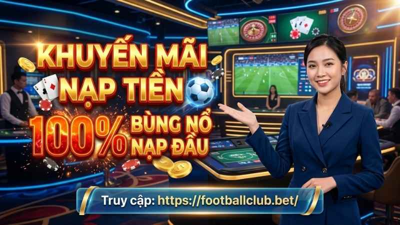 Khuyến Mãi Nạp Tiền 100%: Cơ Hội Nhân Đôi Ưu Đãi
