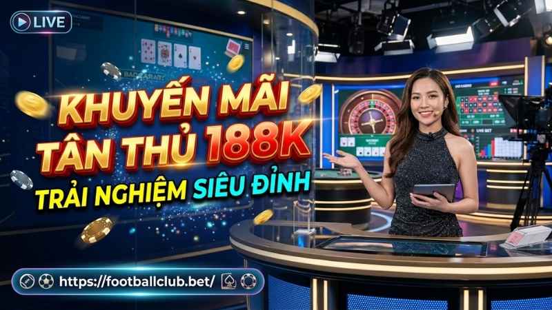 Khuyến Mãi Tân Thủ 188K Cực Hot: Khám Phá Ưu Đãi Hấp Dẫn