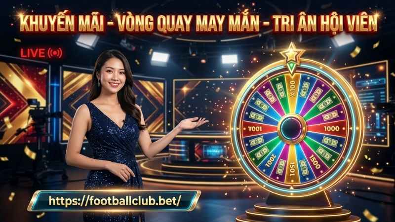 Khuyến Mãi Vòng Quay May Mắn: Tri Ân Hội Viên Cực Hot 2026
